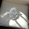 Обручальные кольца CAOSHI, минималистичные роскошные свадебные ослепительные циркониевые кольца, великолепные роскошные обручальные кольца, женские элегантные шикарные ювелирные изделия