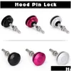 Hoods Sport Plone Billet Cool Pins Clip Kip Kit Car Quick Latch для Ford Mustang 4.6L V8 9604