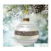 Party Decoration Christmas Tree Ball Pendant Acrylic Festival Decorations Drop Delivery Home Festive Supplies Event DHM23