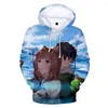 Herrtröjor The Rising of Shield Hero 3D tryckt anime harajuku tröja man kvinna överdimensionerad hoodie mode streetwear kläder