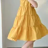 Girl's es 6 To 16 Years Kids Layered Girls Cotton Midi New Children Summer Clothes Baby and Mommy Dresss Soft #6109