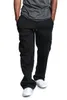 Мужские брюки флисовые многолетние многокетняковые мужские мужские грузовые брюки мужчина спортивная одежда повседневная сплошные вязаные мужские брюки для мальчиков зима 230131