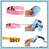 Dog Collars Leashes Newest Nylon Led Collar Night Safety Flashing Glow In The Dark Leash Dogs Luminous Fluorescent Pet Supplies Dr Otkt2