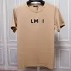 Yaz Erkek Kadın Tasarımcı T Shirt Vintage T Shirtler Kadınlar İçin Moda Serin Gömlek Marka Mektubu Rahat Nefes Alabilir Tişört Mürettebat Boyun Siyah Giyim