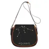 Evening Bags 12 Constellations Fashion Art Print Women Crossbody Bag Luxury Zipper Shoulder