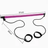 Resistance Bands Fitness Yoga Pilates Bar Stick Crossfit Trainer Pull Rods Rope Portable home Gym Body Workout 230201