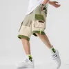 Heren shorts streetwear mannen shorts hip hip hop harajuku met zakken knie lengte shorts mannen korte homme bermuda masculina g230131