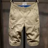 Herr shorts sommarlast shorts män kamouflage camo casual commer multiock baggy bermuda streetwear hiphop militär taktisk shorts x g230131