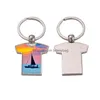 Porte-clés Lanyards Fashion Designer Sublimation Blank Keychain Heart Round Car Key Rings Ouvre-bouteille South American Sier Plaqué Dhihd