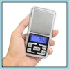 Weegschalen mini elektronische digitale schaal diamanten sieraden weeg nce pocket gram lcd display 500 g/0,1 g 200 g/0,01 g met winkels droegen otjiw