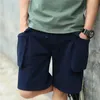 Męskie spodenki EWSFV Summer Nowy przybycie Mens Duże kieszenie Shorts Męskie sportowe sportowe luźne spodni ładunkowe Piąte spodnie Casual Spods G230131