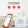 أجهزة قياس الحرارة المنزلية Thermopro TP357 Digital BluetoothConnected Phone App Wireless 80m Weather Station Hygrometer for Home Indoor 230201