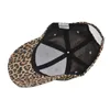 Bollmössor Summer Leopard Print Baseball Cap för kvinnor Casual justerbar utomhusmössa Hip Hop Snap Back Gorras Hombre Hats Bone G230201