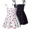 Girl's More 20Colors Baby Girls Flower Print es Clothes Kids Summer Princess Children Party Ball Pageant Dress Outfit 0131