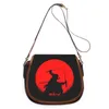 Sacs de soirée Japon Samurai Art3D Print Fashion Women Crossbody Bag Sacs à main de luxe Zipper Shoulder