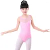 Stage Draag Aankomst zomer meisjes kinderen kinderen roze ballet dancewear mesh splice mouwloze dans tuard tule tutu rok set