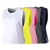 Running Jerseys Women Sleeveless Vest Summer Fitness Tank Top Bortable Casual Loose T-Shirts Hollow Yoga Clothes Plus Size