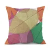 Pillow Creative Leaves Cover Abstract Leaf Texture Pattern Modern Minimalist Sofa Case Home Decor Living Room Pillowcase