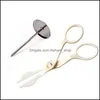 Baking Pastry Tools Accessories Cake Nails Set Icing Modeling Rose Flowers Buttercream Supplies Scissors Drop Delivery Home Garden Dhjqf