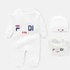 2023 Baby Meisje Romper Kleding Kinderen Streep Jumpsuit Lente Herfst Nieuwe Katoenen Pasgeboren Baby Meisjes Jongen Kinderen Baby Jumpsuits