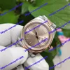 6 Model Highquality Watch 2813 Automatisch mechanisch horloge 36 mm zwarte Romeinse wijzerplaat 116234 dameshorloge roestvrijstalen riem saffierglas zwart roze herenhorloges