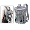 Hundbilstol täcker husdjur ryggsäck bärbar justerbar ben utanför baksidan resväska