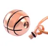 Pendentif Colliers Basketball Urne Collier Pour Cendres Crémation Bijoux Femmes Hommes Memorial JewelryPendentif