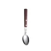 Geschirr Sets 304 Edelstahl Gabel Löffel Holzgriff Geschirr Dessert Kuchen Brot Frühstück Steak Messer Besteck Separates Set