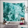 Arazzi Wave Beach Wave Ins Hanging Cloth Wall Abete Decorazione per la casa Murale Droping Delivery Delivery Garden DH0WQ