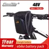 48V E-bike Battery Handelbar Bag 18650 Lithium ion PVC Pack Electric Bike Conversion Kit 250W 350W 500W 750W 1000W 1500W