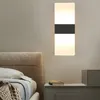 مصباح الجدار Iralan LED ضوء الاكريليك الداخلي الأسود لخزائن غرفة النوم ممر غرفة المعيشة AC 110V 220 فولت