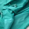 Kurtki damskie swobodny luźne wiosenne jesień damski zielony kołnierz z długim rękawem litery bazowe litery wydrukowane damskie płaszcze