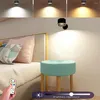 Lampa ścienna LED do oświetlenia zewnętrznego 360 stopni obrotowe ściemnialne USB Nocne Light Light Touch Stolik