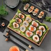 Sushi Tools 3PCS Zestaw Maszyna Włócznia Ryżowe Rice Zestaw wałek warzywny Rolling Rolling Forms Kitchen 230201