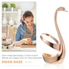 أدوات المائدة مجموعات ملاعق ملاعق ملاعق ملاعق Swan Coffee Fork Dessert Base Progress