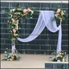 Decorazione per feste Puntelli per matrimoni Sfondo per palcoscenici Cornice per fiori Supporto per palloncini per fiori Arco quadrato Sfondo per compleanno Stand Drop Delivery Dhsa4