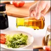 Matlagningsredskap 180 ml glas oljepott k￶k litet oljebott l￤cks￤ker krukor vin￤ger hush￥llskryddor flaskor droppleverans hem g dhlia