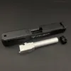 戦術アクセサリーKublai P3 TTI CNC Metal Decoration Slide Outer Barrel Tube Type for We G19 Toy Gel Blaster