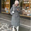 Femmes Trench manteaux chaud fourrure doublure longue à capuche Parkas veste manteau mode hiver femmes décontracté épais 2023