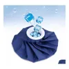 Autres articles ménagers réutilisables 6 pouces sac de glace pour blessures sportives tissu de refroidissement médical personnalisable bleu premiers soins soins de santé froid le Dhugv