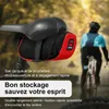 Sake S Mini Nylon Waterproof Siodle Różne style składane rowerowe siedzenie worka na rowerowe wyposażenie rowerowe 0201