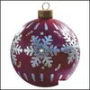 Party Decoration Christmas Tree Ball Pendant Acrylic Festival Decorations Drop Delivery Home Festive Supplies Event DHM23