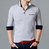 Camisetas masculinas de camiseta liseaven masculina camiseta sólida camiseta de algodão camiseta masculina camisetas de manga cheia roupas masculinas y2302