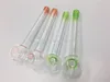 Precioso multicolor Pyrex Glass Oil Burner Pipe Ball Hand Spoon Pipe Tubo recto Tubo de vidrio 4 pulgadas Mini pipas para fumar tabaco