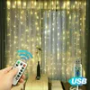 Cordes De Noël 3M USB LED Rideau Guirlande Lumineuse Pour La Maison Guirlande Ornements Éclairage Année 2023 Noel Navidad Décorations