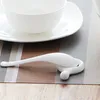 Eetstokjes Witte Keramische Lepel Eetstokje Ring Houder Ei Stand Ondersteuning Chinees Koreaans Japans Chop Stick Plank Organizer Thuis Tafel Decor 230201