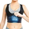 Yoga outfit Burning Abdominal Sauna Vest Fitness Workout Top Sweat Shaper Polymer för bantning Viktminskning Fitnessvest Corset Wear