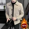 Herenwol Blends S Winter Jackets Trench Coat Jacket Outsed Weer Casual Slim Fit Dikkere Luxe kleding 230201