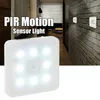 Party Decoration Motion Sensor Led Induction Light Night Battery Operated Wc Bedside Lamp For Room Hallway Toilet Home Lighting Q4f6