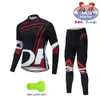 Cykeltröja sätter högkvalitativa barnkläder Summer Set Cykling Långärmad kläder Suit MTB Barnkläder 221201